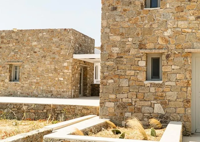 Ήσυχο Κυκλαδίτικο Πέτρινο Total Stone N1 Mykonos Town